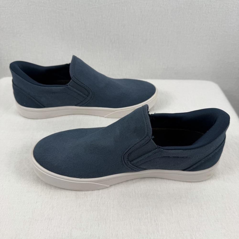 KIZIK Venice Canvas‎ Slip On Sneakers Tidepool Blue Unisex M 5/W 6.5 Comfort - Picture 7 of 10